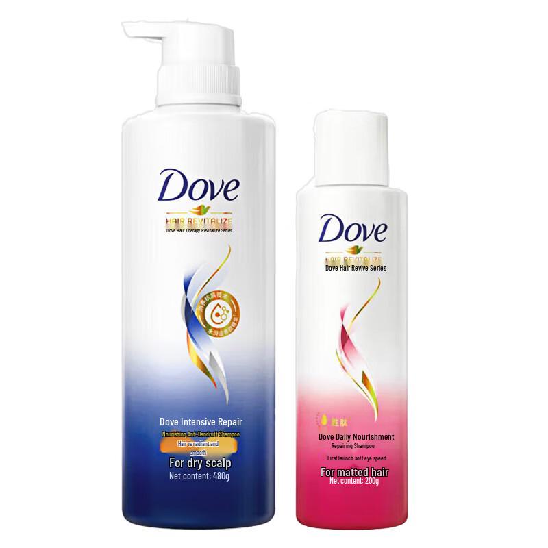 Dove Anti-Dandruff & Nourishing Shampoo Set