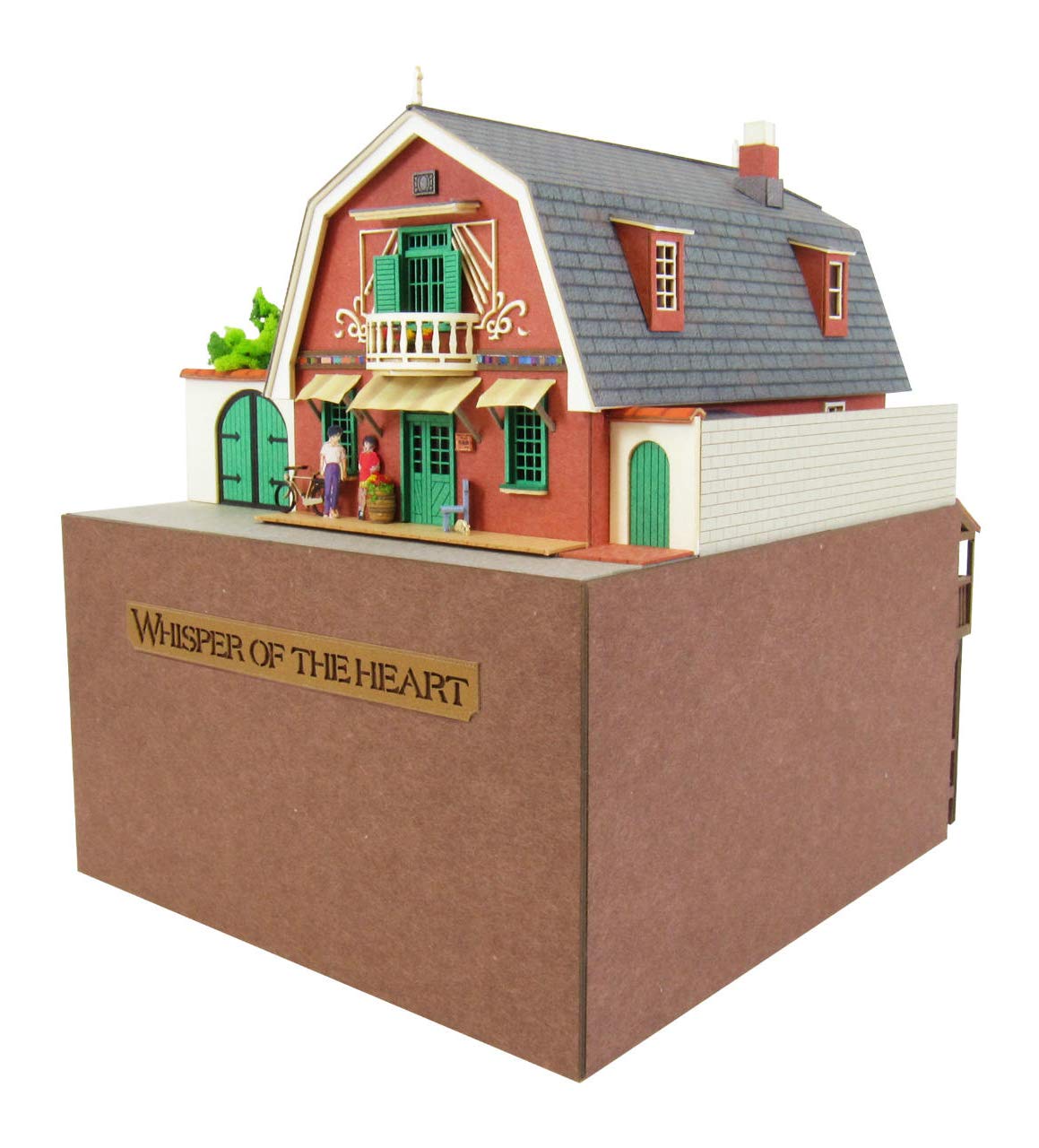 

Sankei Miniature Art Kit Studio Ghibli Series Whisper of the Heart Chikyuya 1/150 Scale Paper Craft MK07-09