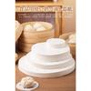 Steaming Sheets for Bamboo Baking (100 Sheets, 15cm/18cm/20cm/23cm Diameter) Round, Double-Sided Non-Stick, Waterproof, Oil-Resistant, Healthy Materia