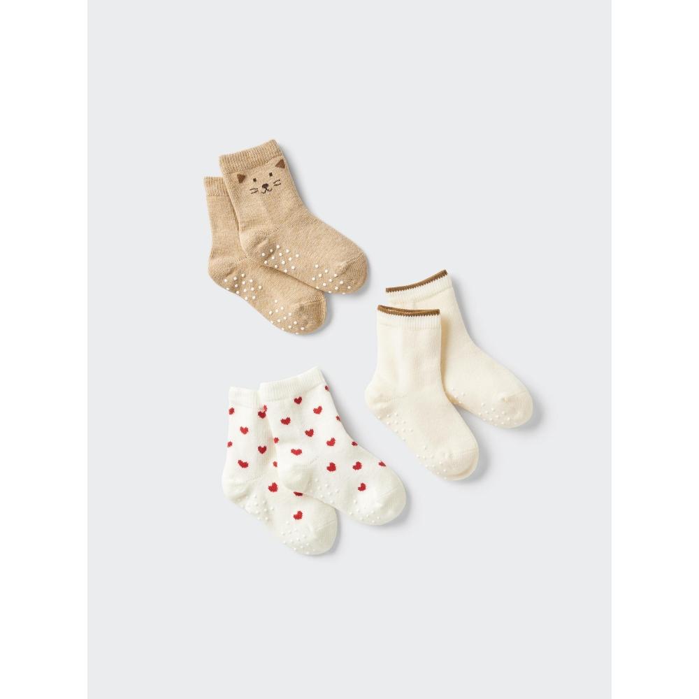 Uniqlo Japan Baby Socks 3 Pair Set