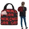Cannibal Corpse Death Metal Band Insulated Lunch Bag for Women Kids Portable Food Boxes Thermal Lunch Box Tote