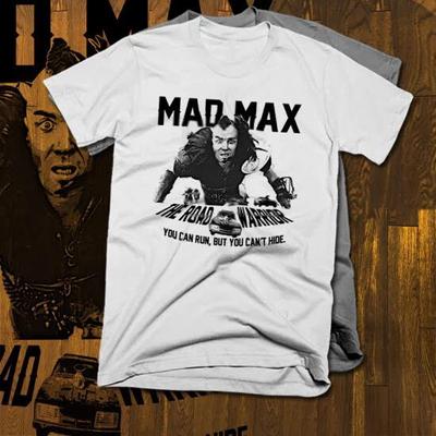 Retro Actionfilm Mad Max T-Shirt Post-Apokalyptische Akira Ära Cyberpunk Krieger