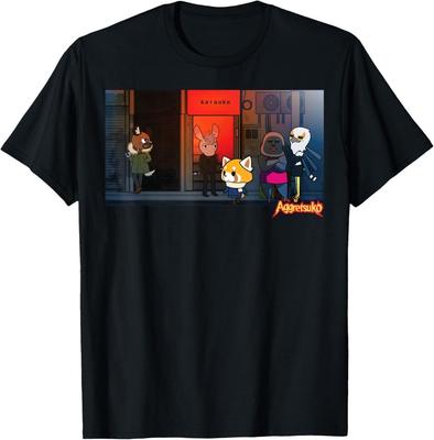 Aggretsuko Staffel 2 Karaoke-Nacht T-Shirt
