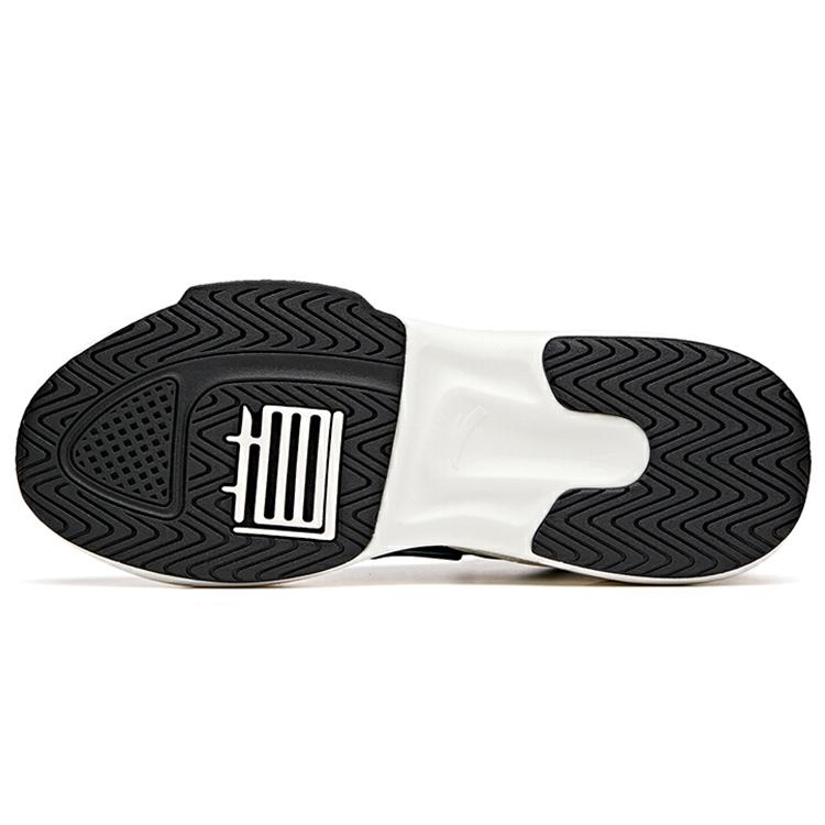 Anta Bastard 2.0 Comfortable Abrasion Resistant Breathable Low top Skateboard Shoes Men's White 112038081-4