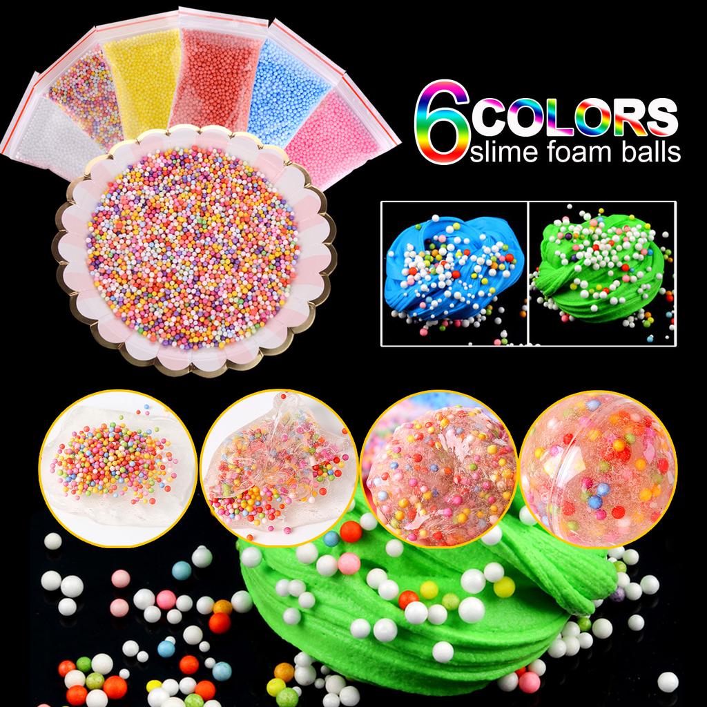 Slime charms Drink Slime Charms For Polymer Filler Addition Slime Accessories Foam Filler Powder Modeling Clay 9