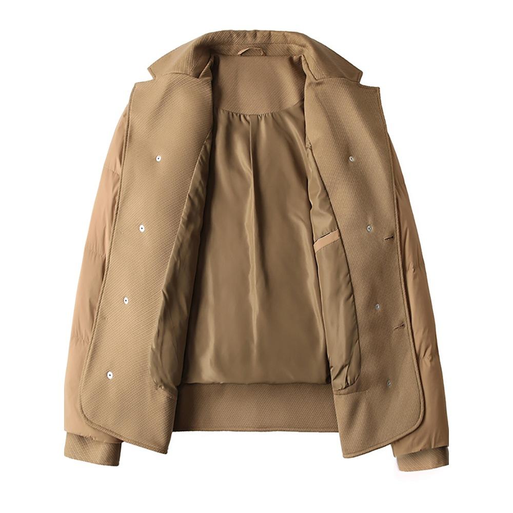 Casual Down Jacket Men's Short Winter Winter Coat New Trendy Brand Light Lapel Jacket
