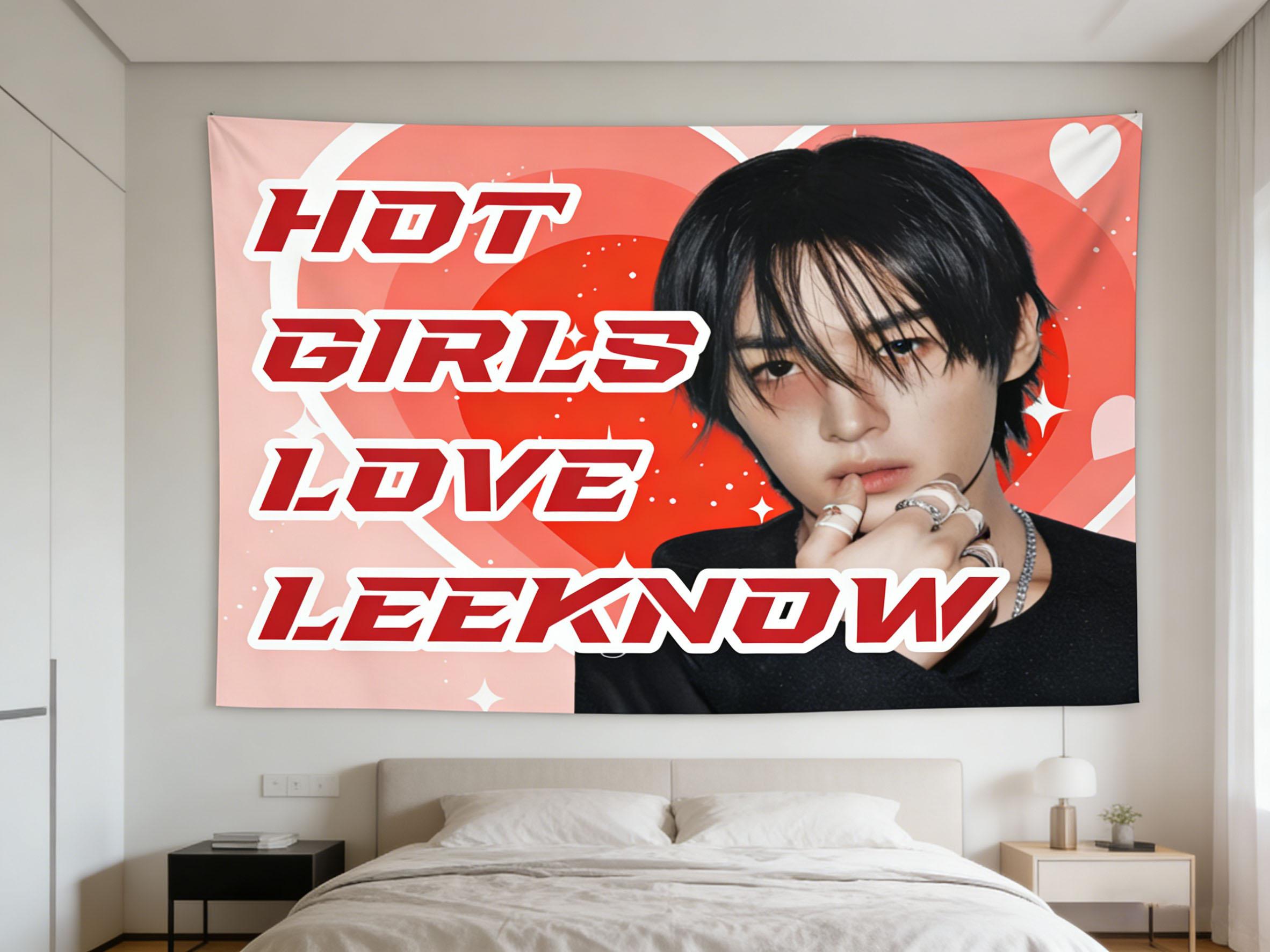 1pc Personalized K-pop Tapestry Lino Vibe Custom Fan Flag Aesthetic Wall Hanging Bedroom Dorm Room Decor K-pop Idol Concert Gift 100X70CM