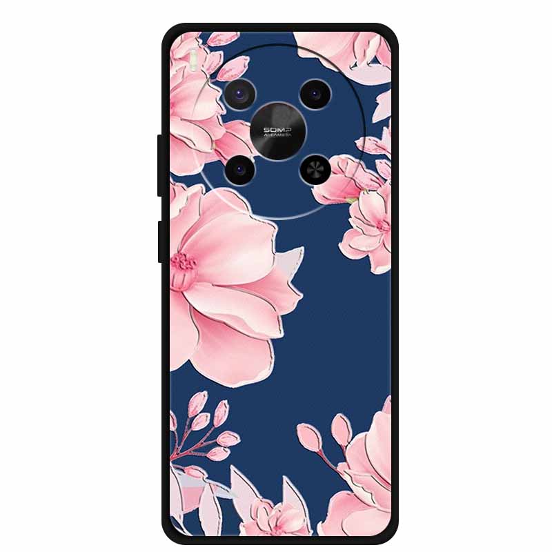 För ZTE Blade V70 Max Fodral 3D Blommigt Prägling Mjuk Silikon Telefonfodral för Nubia V70 Max Fodral Relief Blomma Skal Ny V 70 Max