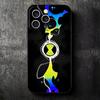 Cartoon Ben 10 Soft Phone Case for iPhone 16 16E 17 Air 15 Pro Max 14 Plus 13 Mini 11 12 7 Black Cover Back Shell