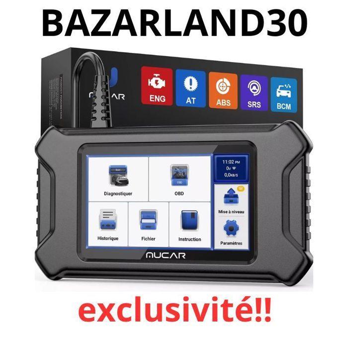 Auto Diagnostic Suitcase - BAZARLAND30 - MUCAR CS5 - OBDII - 5  HD Touchscreen - 16GB Storage