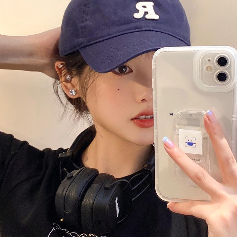 Versatile Zircon Diamond Magnetic Ear Cuffs & Studs for Women - No Piercing Required