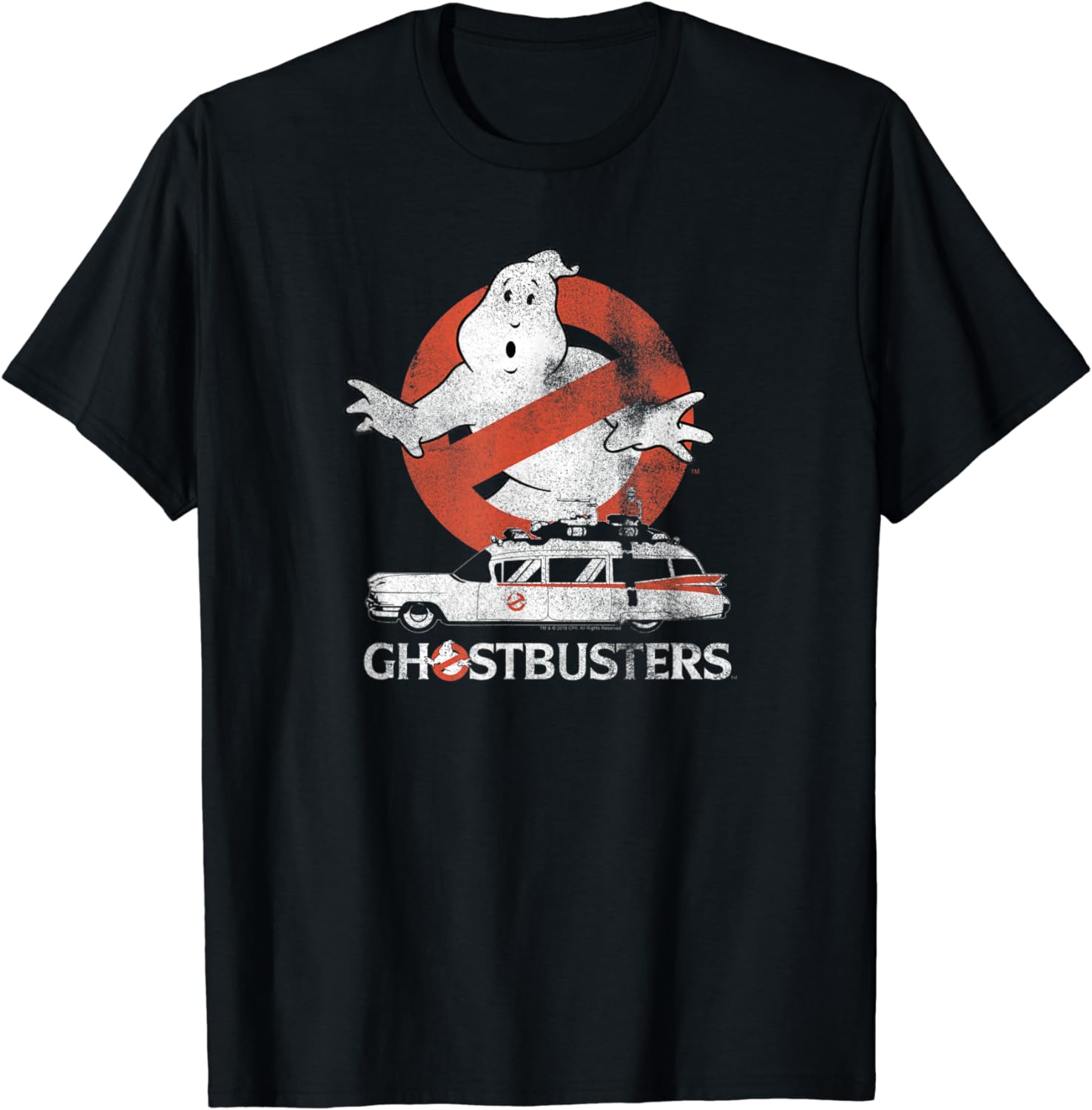 

Футболка унисекс «Охотники за привидениями» No Ghost с Ecto Vector