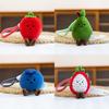 Cute Fruit Plush Keychain With Pp Cotton Filling For Kids Girls And Boys