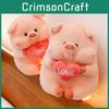 Heart Hug Pink Pig Plush Toys Cute Stuffed Animal Dolls Kids Birthday Gifts