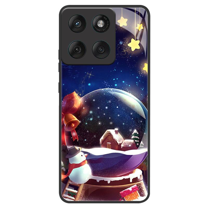 Christmas Phone Case For Motorola Moto Edge 60 60s 50 Pro Fusion Edge50 X50 Ultra Neo G05 G15 E15 Tempered Glass Protect Cover
