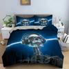 Art skull Bedding Set,Boy&Girl Duvet Cover Pillow Case Gift, Home Bedroom Quilt Set Large King 260x220cm