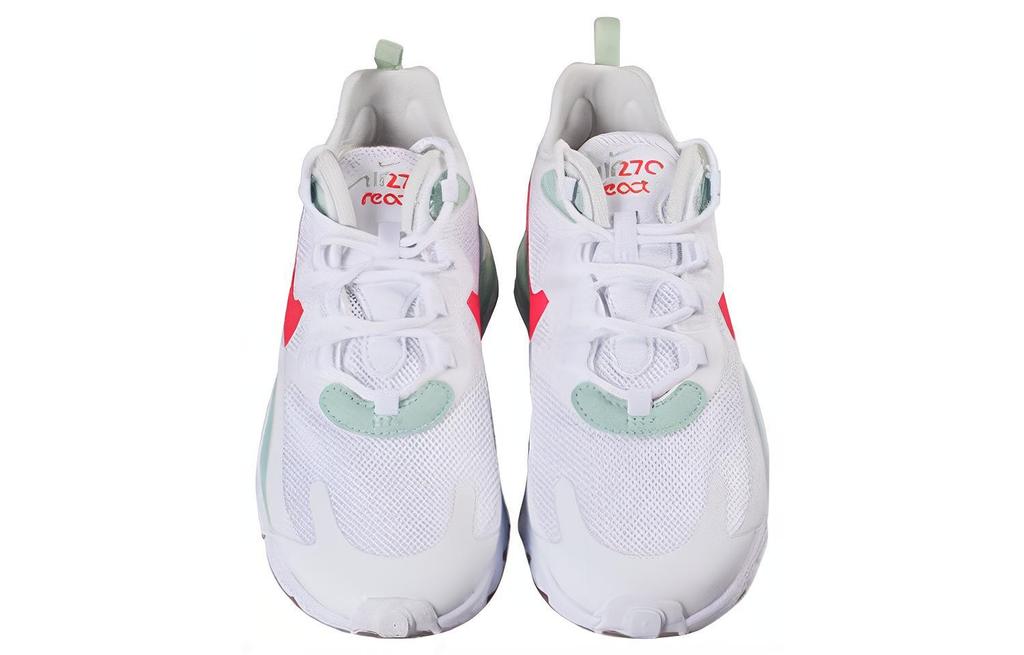 Nike Air Max 270 React Biały Pistacjowy Karmazynowy Damskie CV3025-100