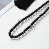 Solid Color Tassel Muslim Prayer Beads Bracelet - 33 Bead Rosary