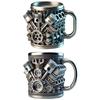 V8 V6 Engine Mechanical Bearings Office Tea Cup Mechanical Enthusiast Office Coffee Mug Friends Birthday Gift