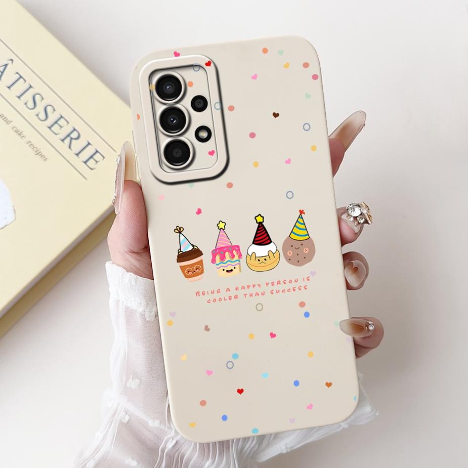 For Samsung Galaxy A32 4G Case SM-A325F Cute Panda Cartoon Cover Soft TPU Phone Case For Samsung A32 A 32 5G A326B Fundas Bumper