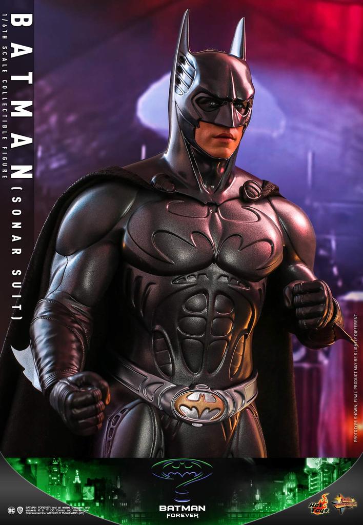 Movie Masterpiece Batman Forever Batman Draktskalafigur Svart (Sonarversjon) 1/6