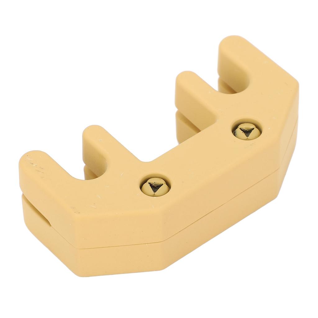 Violin Practice Mute Rubber Coating Aluminium Alloy Viola Fiddle Silencer for Musical Instrument