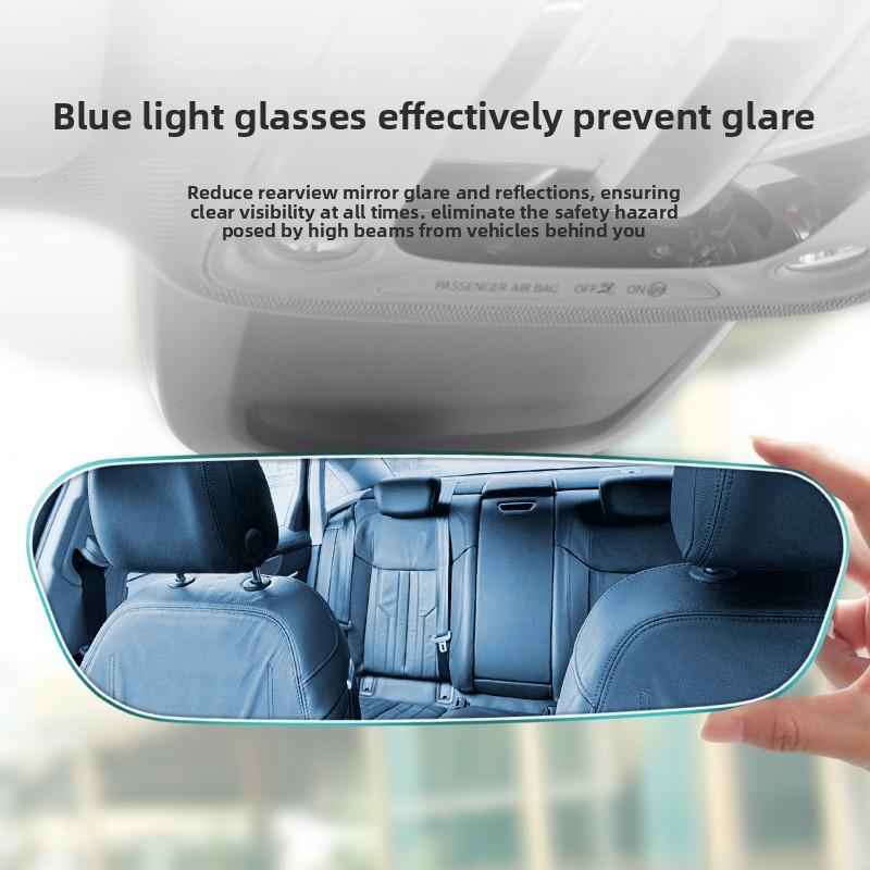 Borderless Wide-Angle Panoramic Mirror Anti Glare Car Interior Rear View Child Senior Panoramic Rearview Mirror Wide-Angle View Interior Mirrors6