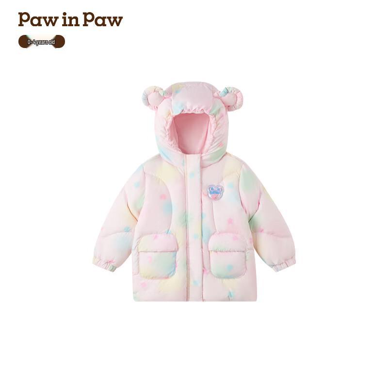 

PawinPaw Girls Cartoon Bear Winter Down Jacket 100