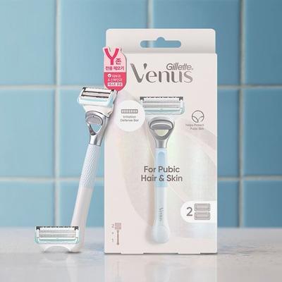 Venus Y-sone Hårfjerningsmaskin (1 håndtak + 2 blader)