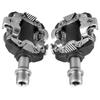 Mountain Bike Pedals Sealed Bearing Clipless Pedals Lightweight Dual Platform SPD Pedal 9 16 Inch for Mountain Bike