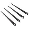 50X Hook Fixed Stems Support Holder for 4/7 Drip Irrigation Water Hose Black Plastic Gardening Tools