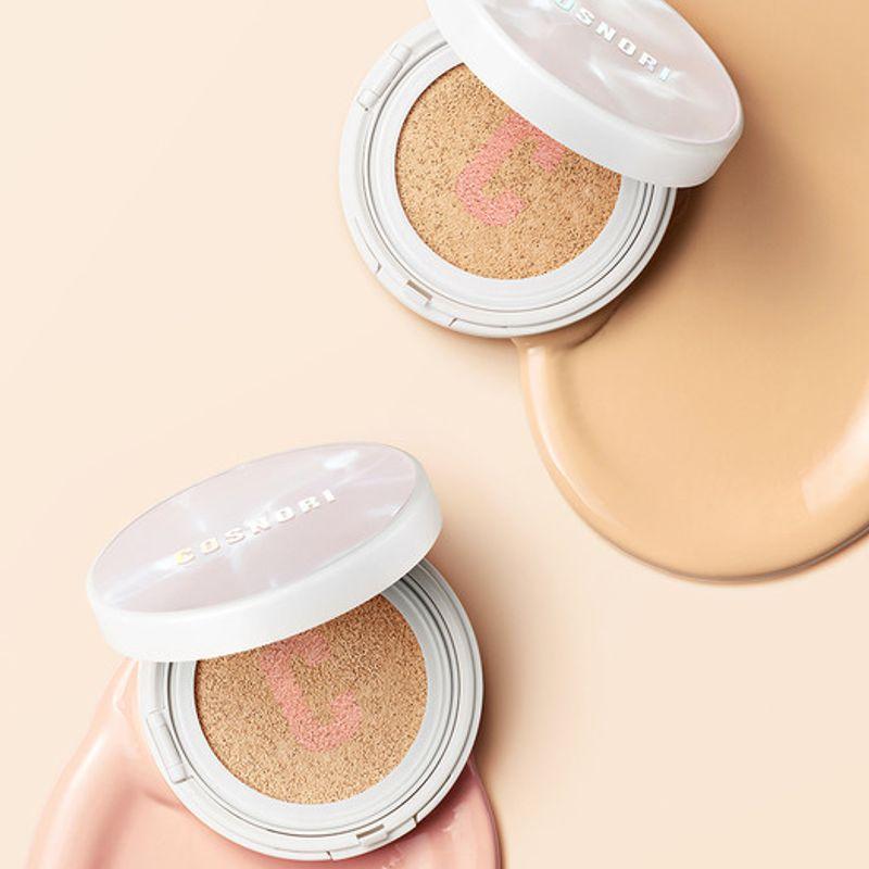 COSNORI (Main + Refill) Blossom Tone-Up Cushion Clear SPF50+ PA++++