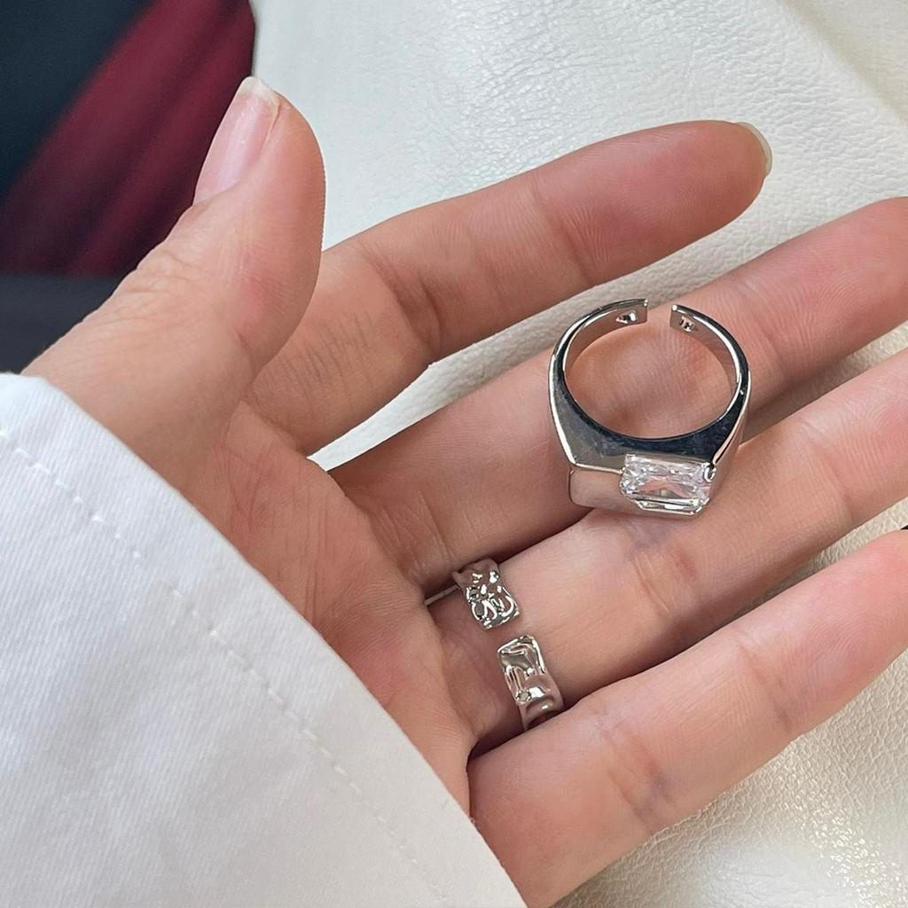 Copper Crafted Beautifully Heart Open Ring For Women Featuring Stylish Geometric Design In Contemporary Fashion