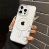 Ultra-Thin Transparent Acrylic Magnetic Phone Case With AI Button IPhone 17 Pro Max 16 15 Series