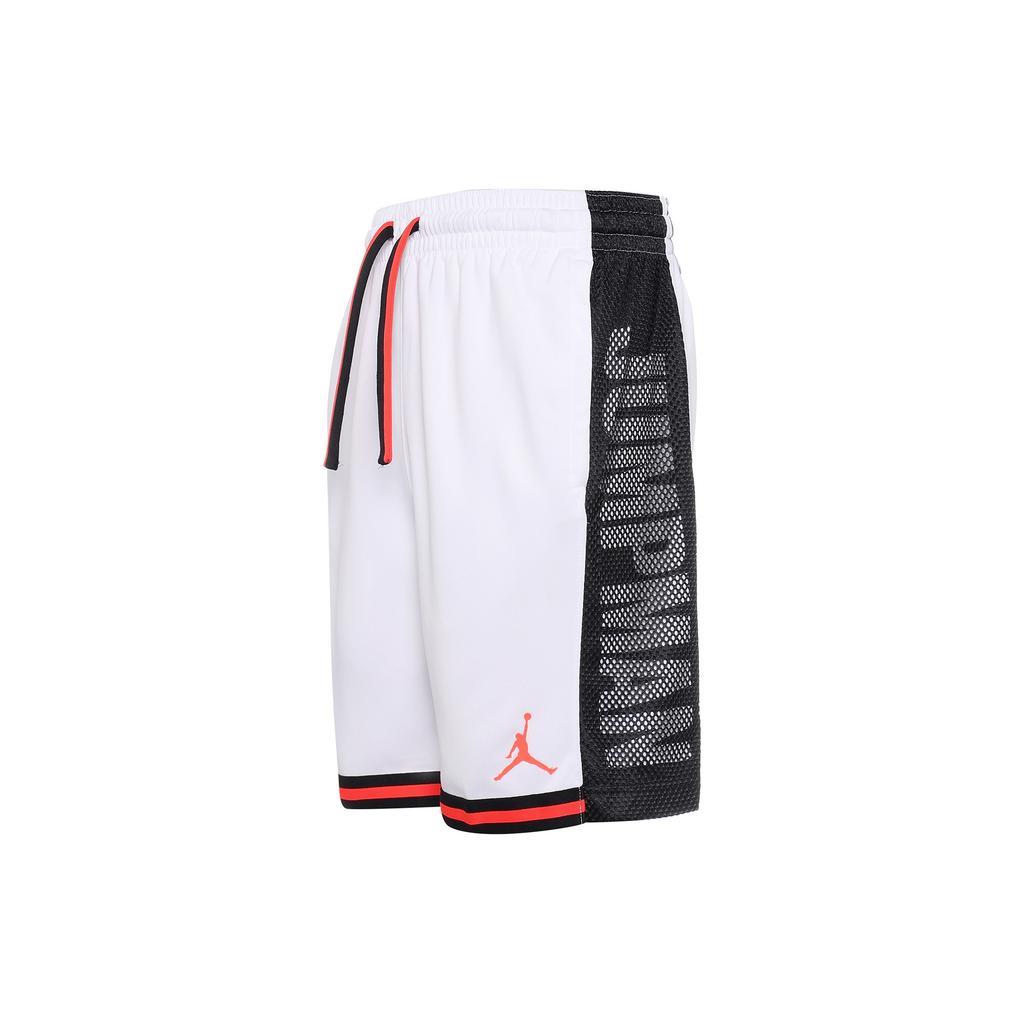 Air Jordan Jumpman Basketball Shorts 'White Red Side Logo' Men's CD4907-100