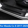 Accessories For Mazda Cx-8 Cx8 2017- 2024 2025 Interior Exterior Door Sill Scuff Plate Welcome Pedal Entry Guard Car Styling