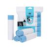 Home Town Portable Thickened White Drawstring Garbage Bags for Household Use