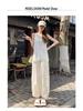 2026 Summer Women's Ice Silk Lantern Pants: Single/Two-Piece, Loose, Slimming, Cropped Harem Style