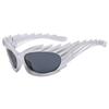 Fashion Wings Y2k Personality Ladies Sunglasses Cool Hip Hop Trend Suitable for Street Stage Party Accessories