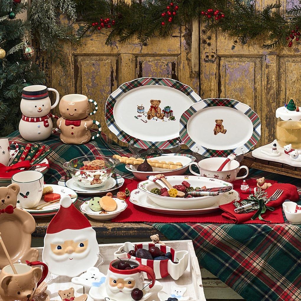 [Click on the banner]Holly Bear Nup Nup Spoon Rest Knitted Bear_CA9125072