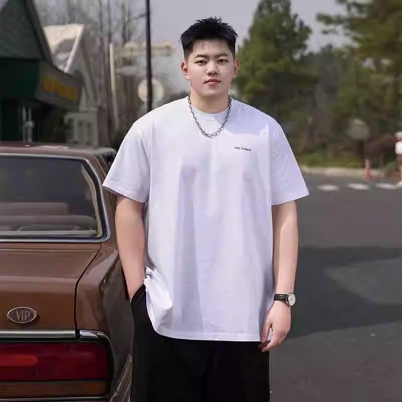 Cartoon Bedrucktes Lockeres Herrenmode Einfaches Kurzarm-Oberteil Baumwolle Bequem Leicht Kurzarm-T-Shirt