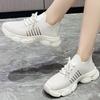 Fashion Women's Sneakers Casual Solid Thick Platform Sneakers for Women Spring Autumn Breathable Mesh Sports Shoes Woman Outdoor Shoes