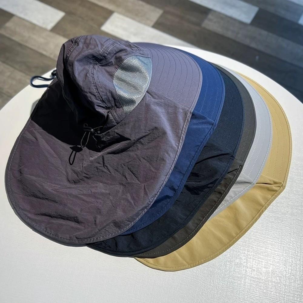 Versatile Quick Dry Fishing Hat UV Protection Breathable Bucket Hat Wide Brim Sun Cap Summer