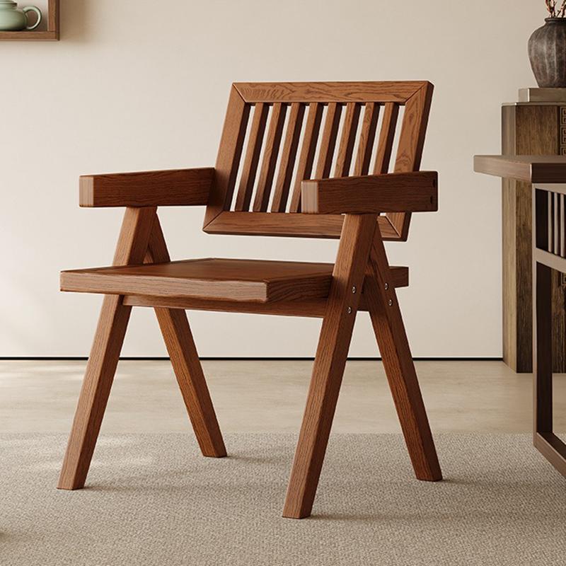 Modern Dining Chairs Solid Wood Backrest Chair Living Room Minimalist Office Chairs Portable Dresser Chair Home Furnitures