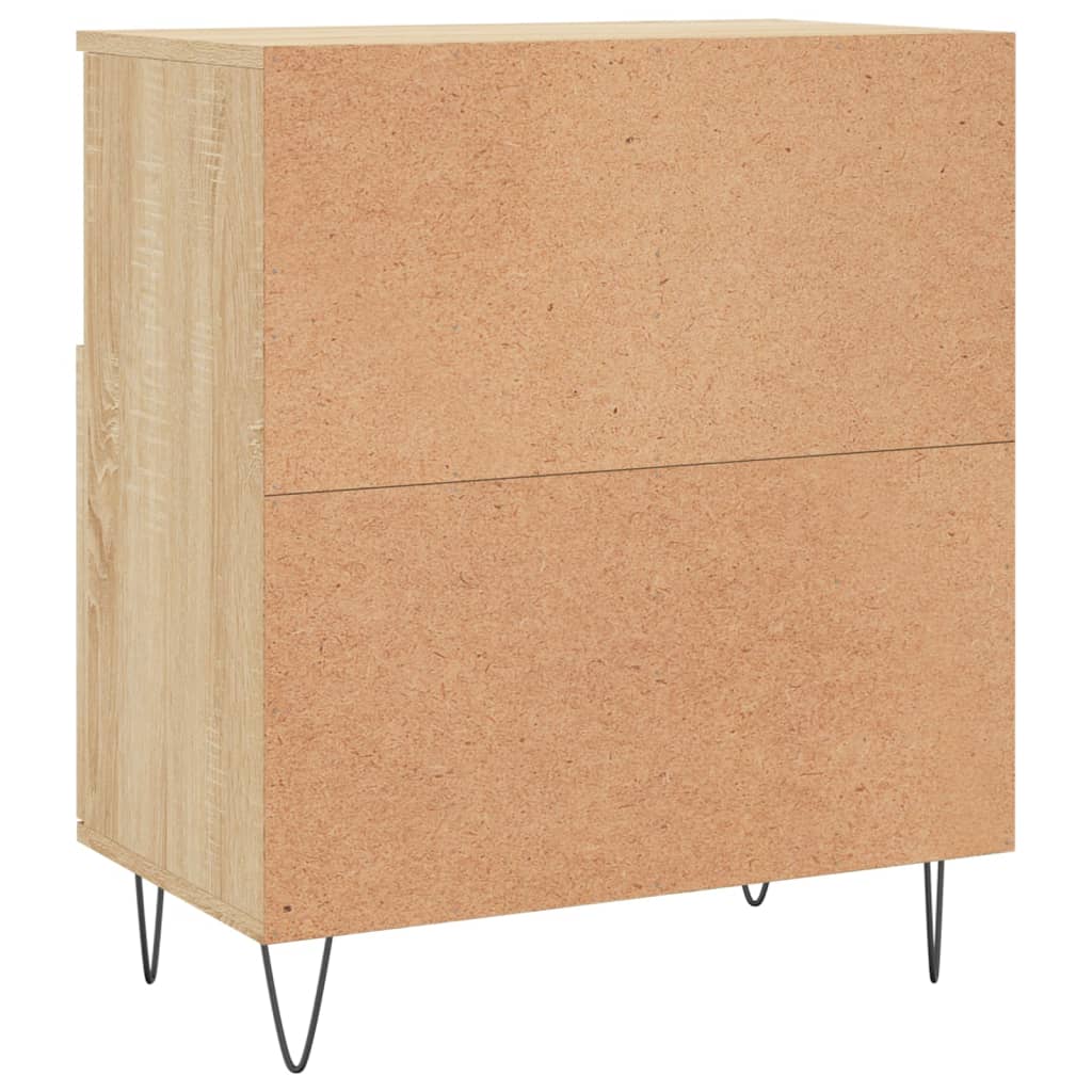 Sideboards 2 Pcs Sonoma Oak Wood Based Material