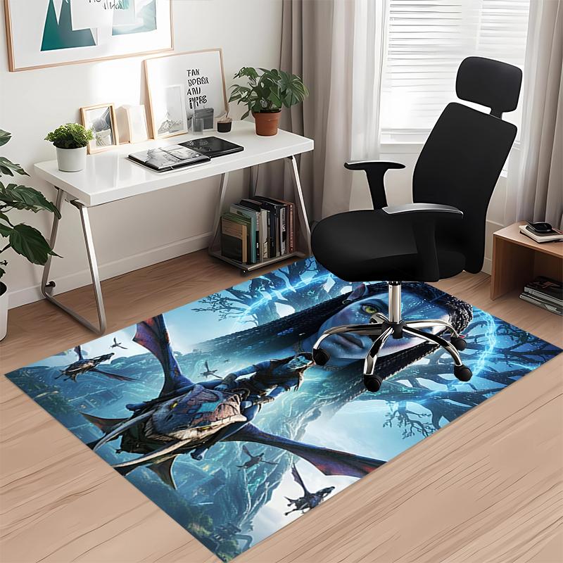 Avatar Printed Carpetrugfor Office Chair Living Room Bedroom Kitchen Room Decor Gifts