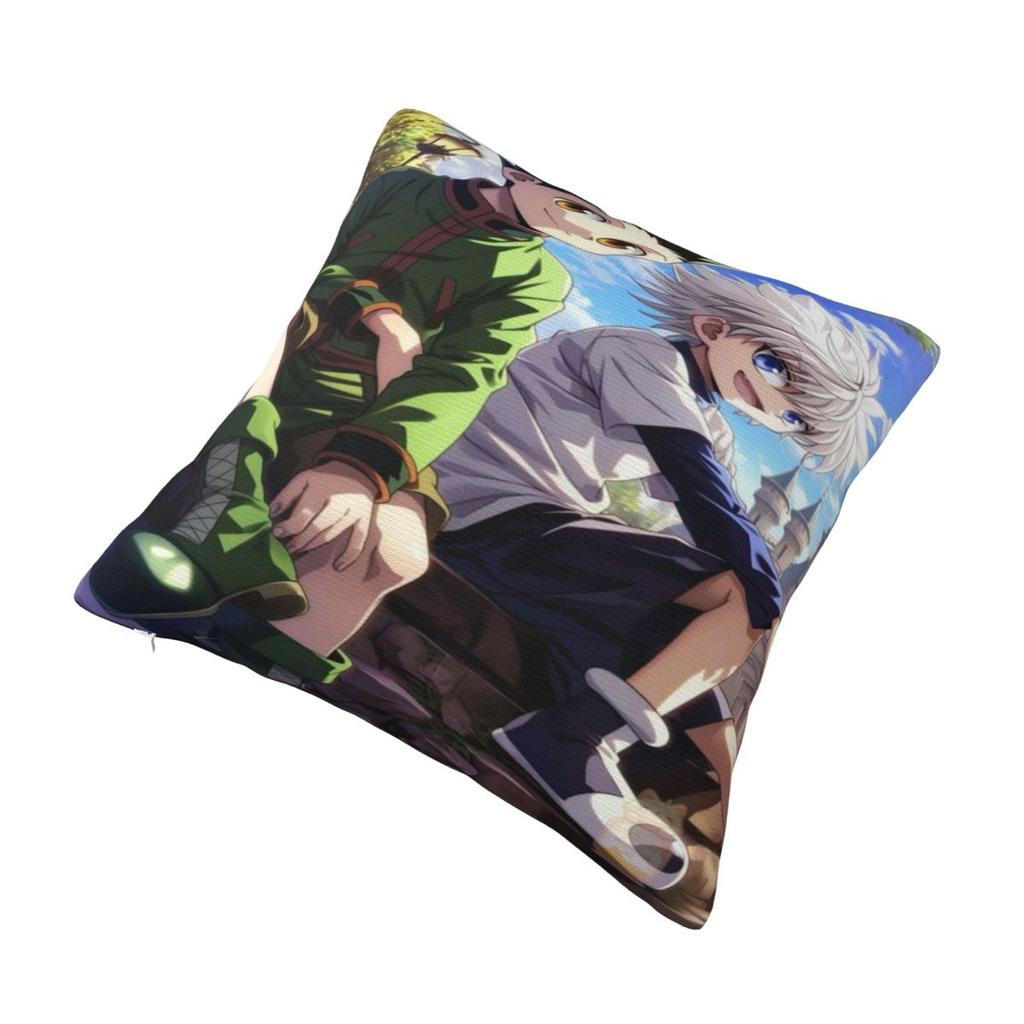 Hxh Gon And Killua Hunter Pillowcases Product Printing Cushion Cover Pillow Covers Home Decor Zipper Multi-Size