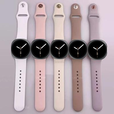Αθλητικό Λουράκι Σιλικόνης Για Samsung Galaxy Watch 8 Λουράκι 40mm 44mm Αξεσουάρ Βραχιόλι Bracelet Correa Galaxy Watch 8 Classic 46mm