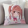 Anime RentAGirlfriend Cushion Cover Decorative Pillow Sofa Home Decor Case Pillow Cases