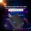 Channel Virtual Voice Sound Card Real Time Listener Audio Adapter For Android